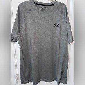 Under Armour Grey Athletic Performance Shirt Size L